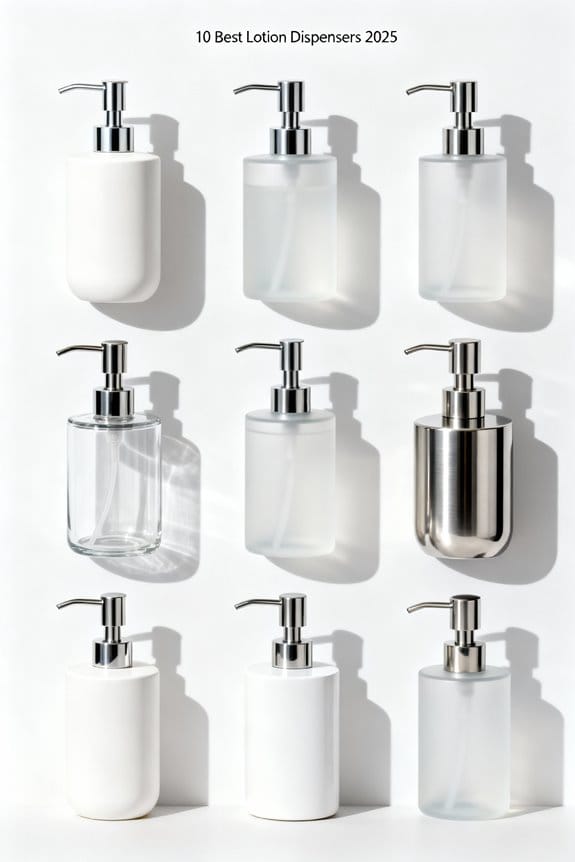 stylish mess free bathroom dispensers