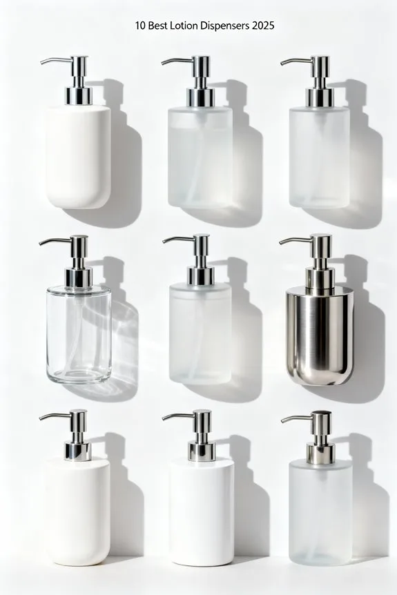stylish mess free bathroom dispensers
