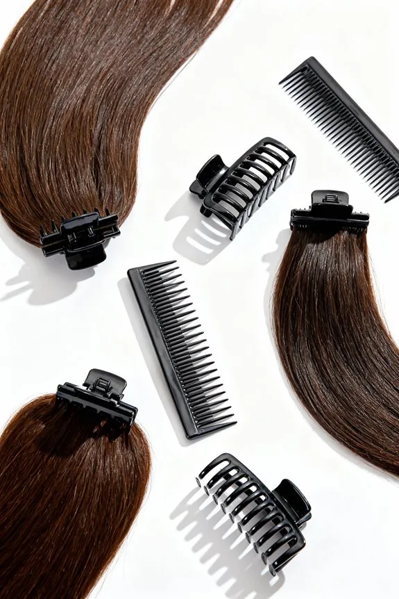 stylish secure hair clips
