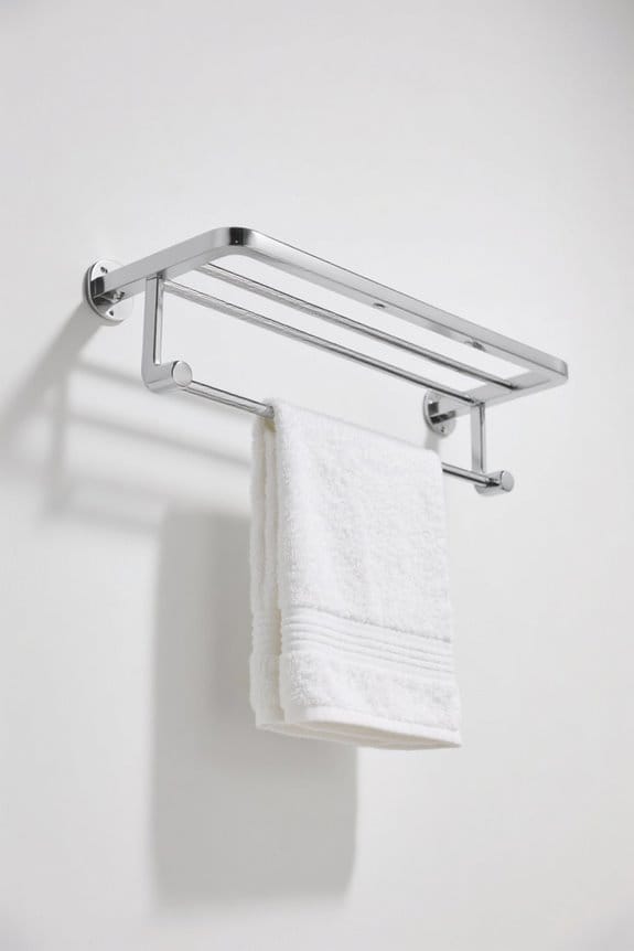 stylish space saving towel racks