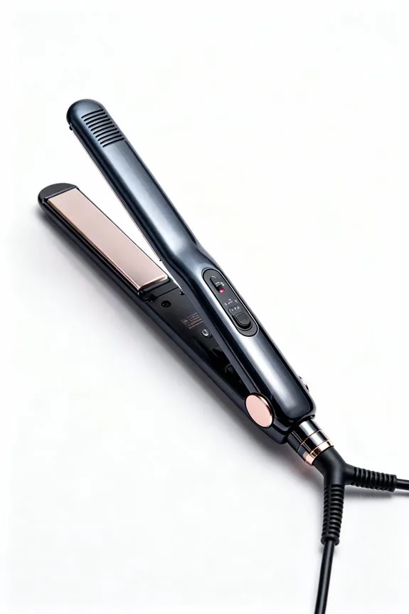 subtle waves with straightener