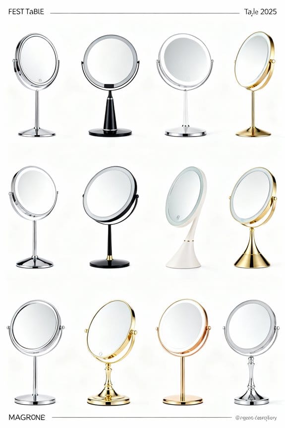 table mirrors for every style