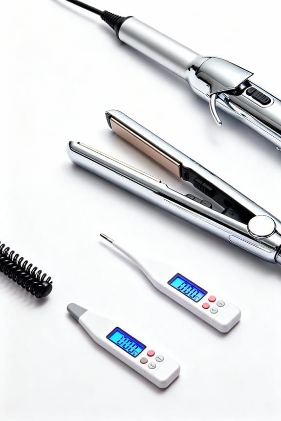 temperature management for hair
