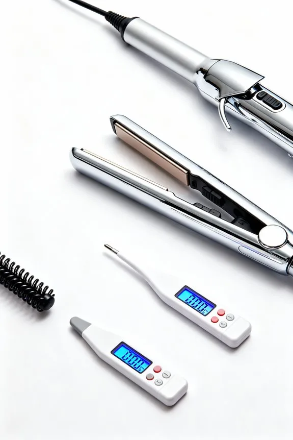 temperature management for hair