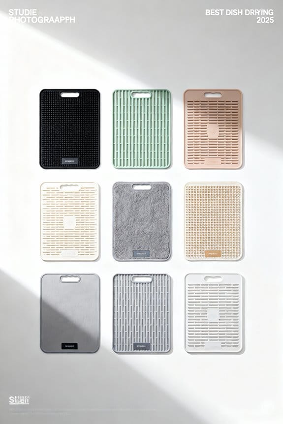 top absorbent drying mats