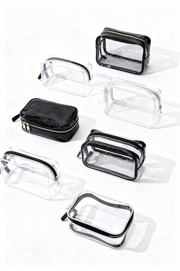 top clear makeup organizers