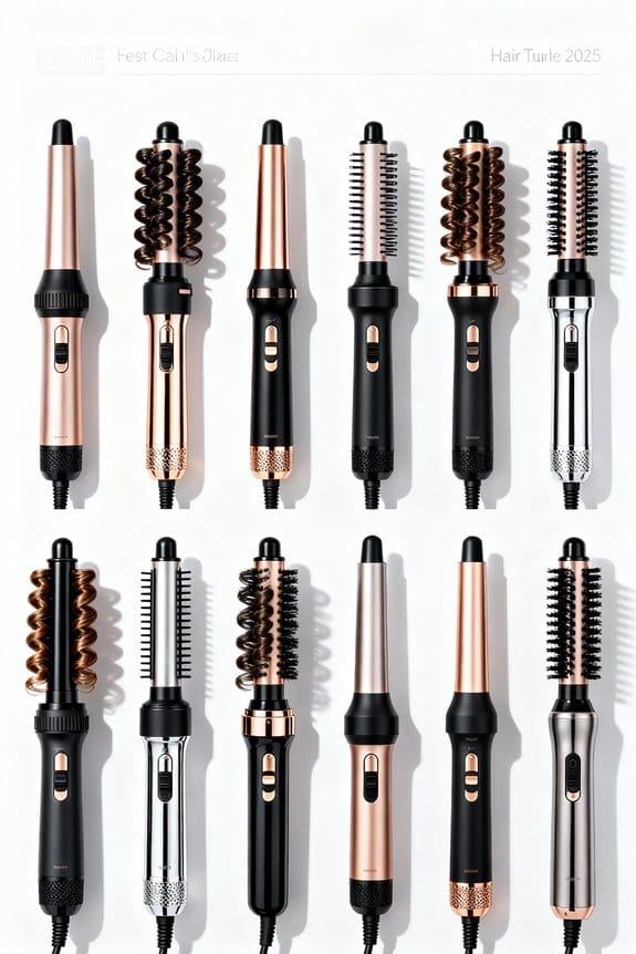 top hair curling wands