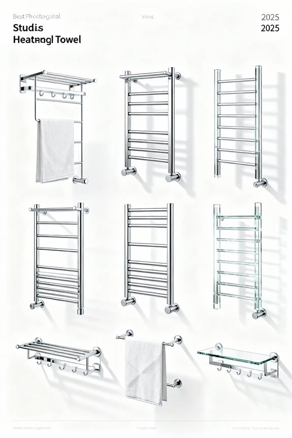 top heated towel racks
