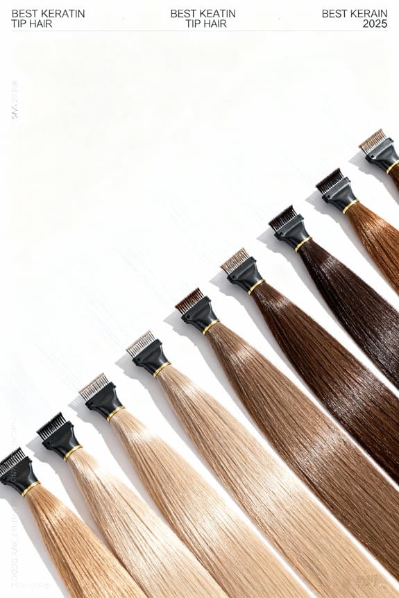 top keratin hair extensions