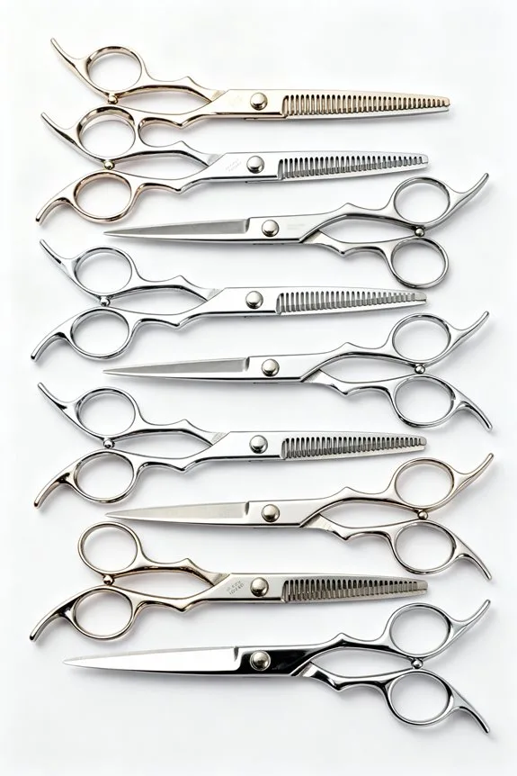 top left handed scissors selection