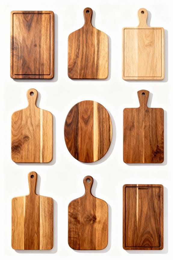 top wooden cutting boards