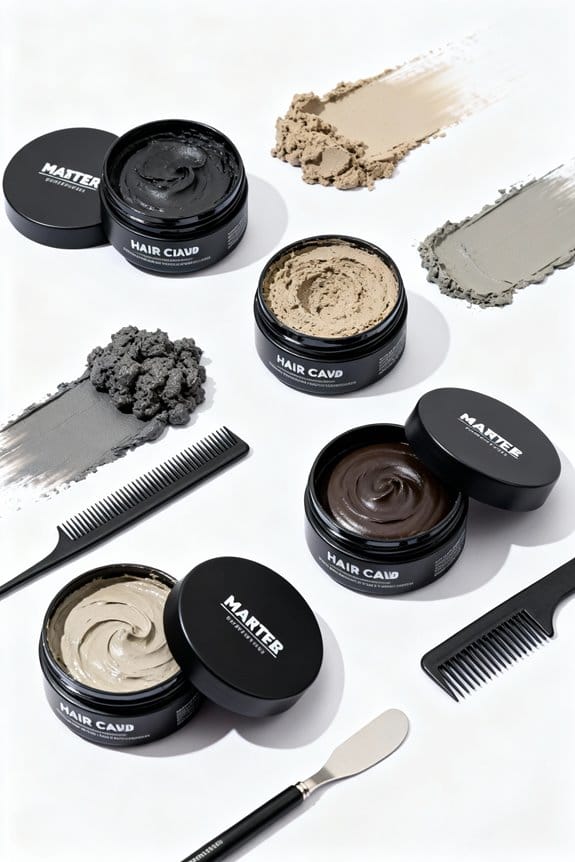 ultimate hair clay selection