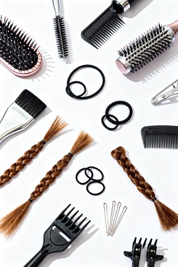 versatile playful braid styling