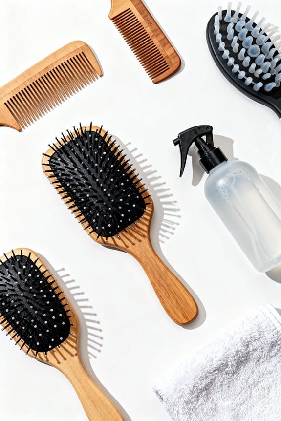 wet hair detangling toolkit